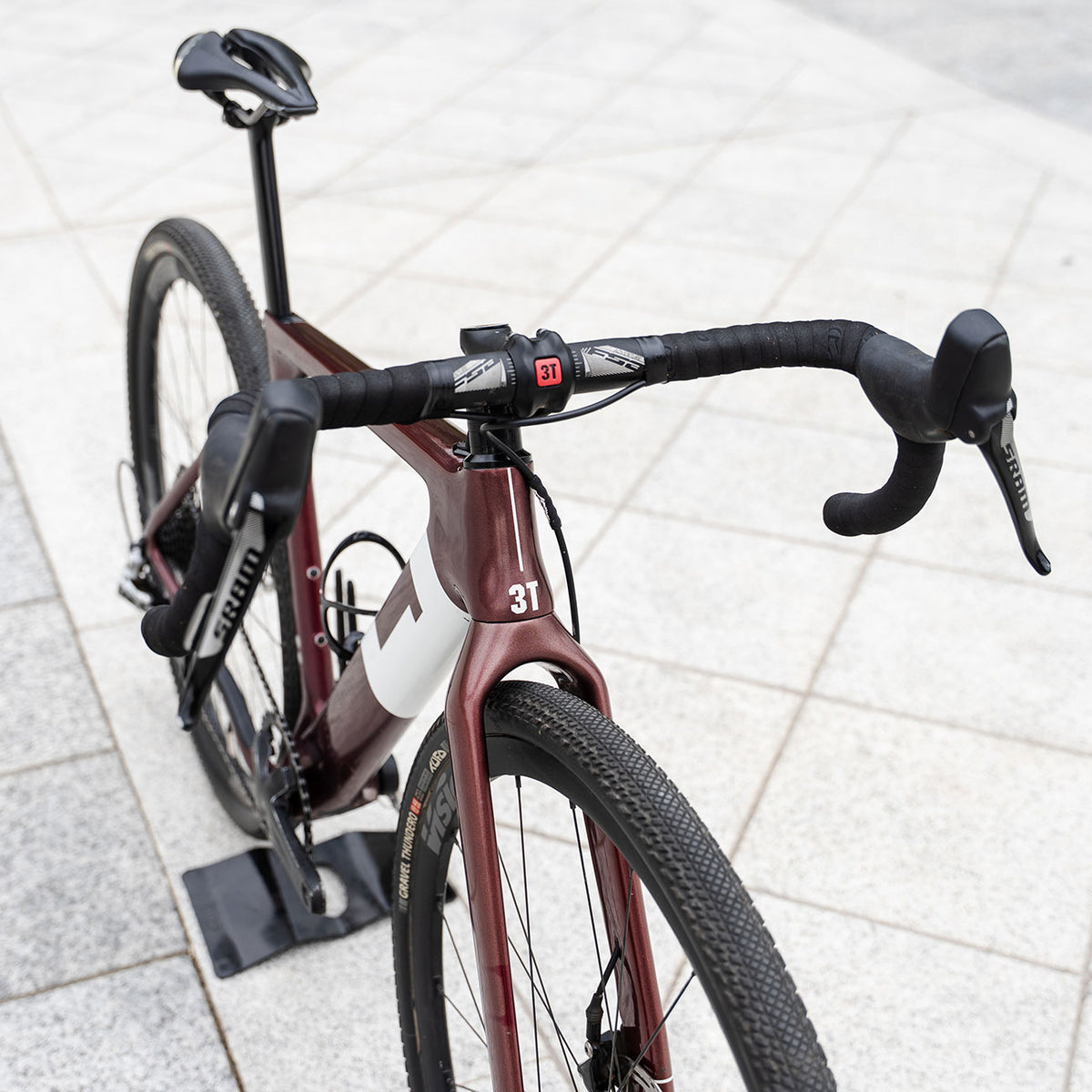 Bici Usata 3T Primo in carbonio taglia 50 dettaglio frontale