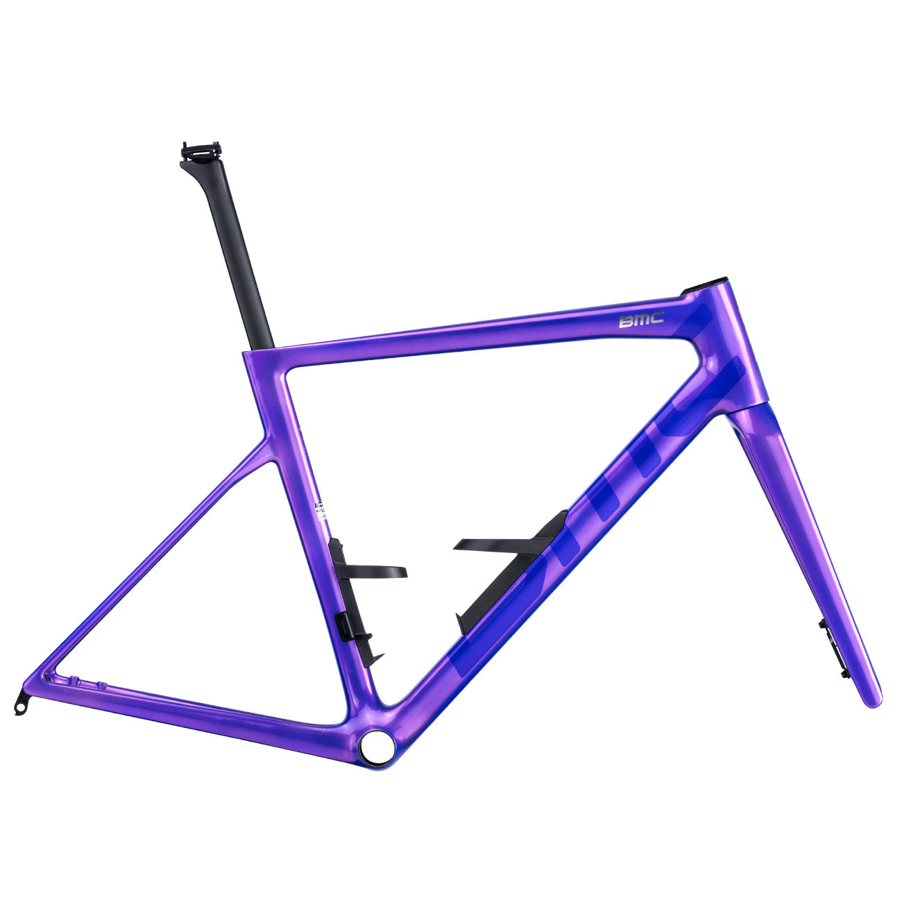 foto dettaglio telaio da corsa BMC Teammachine SLR 01 Frameset 2026 Metallic Blue Purple