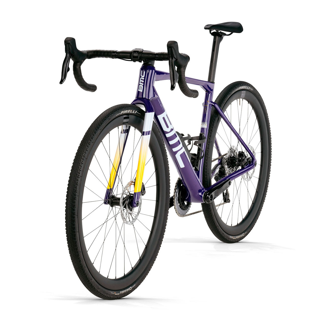 foto vista frontale bici bmc gravel in carbonio kaius 01 three 2024