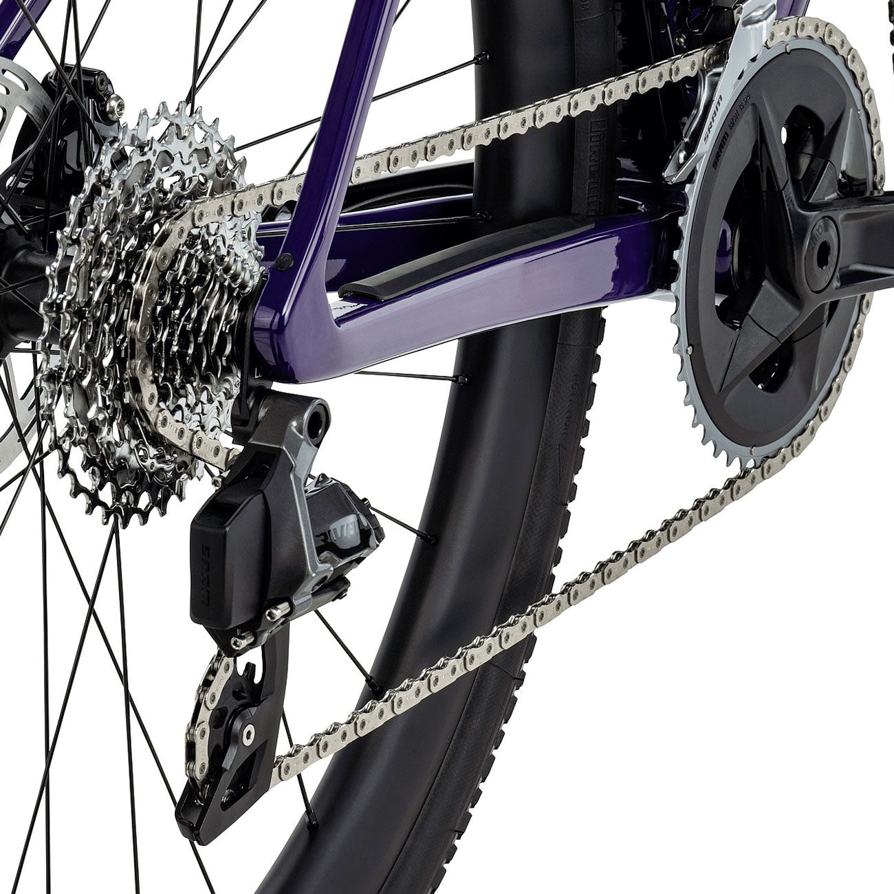 foto dettaglio cambio sram rival bici bmc gravel in carbonio kaius 01 three 2024