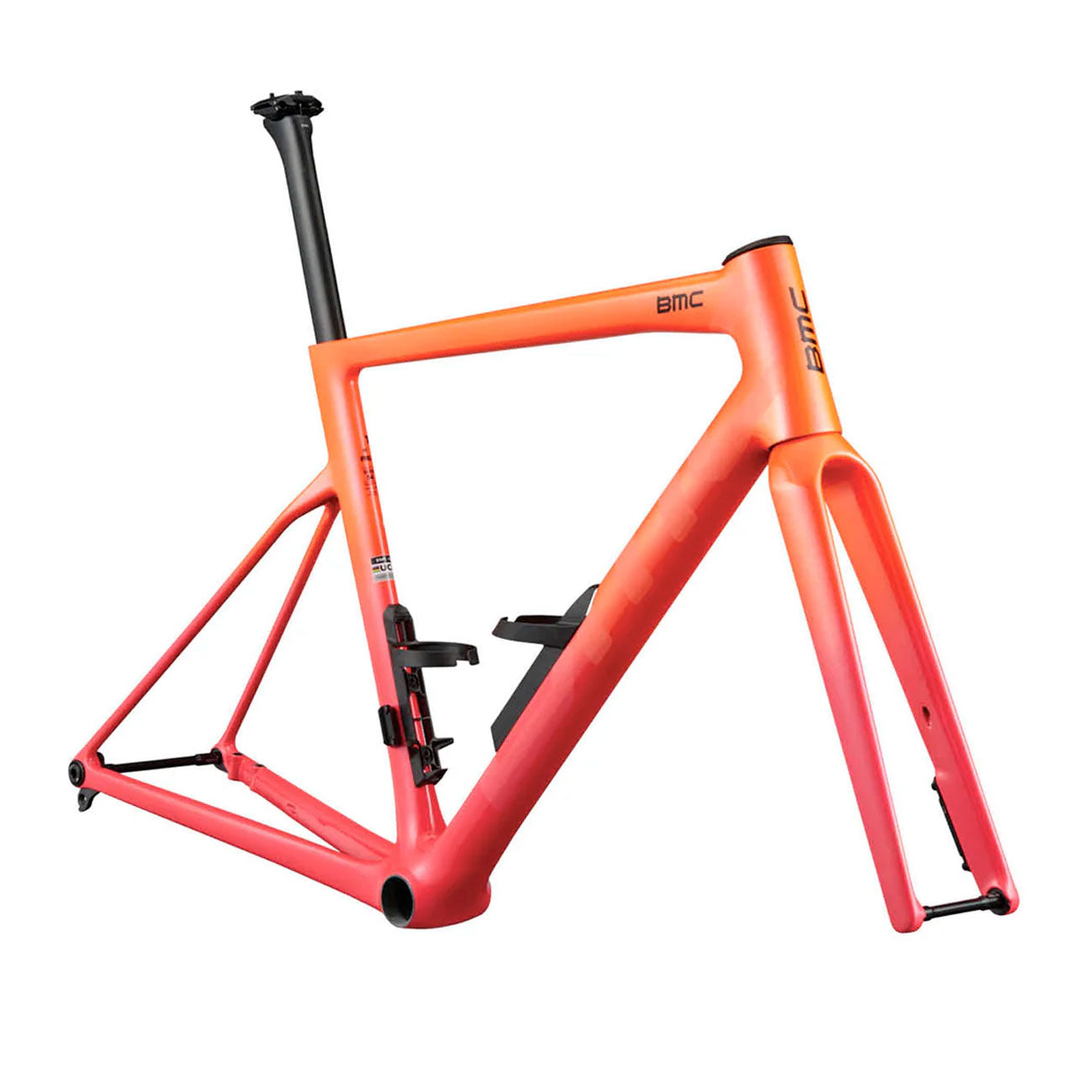 Foto telaio in carbonio BMC Teammachine SLR 01 colorazione Metallic Hot Pink / Pinky Peach
