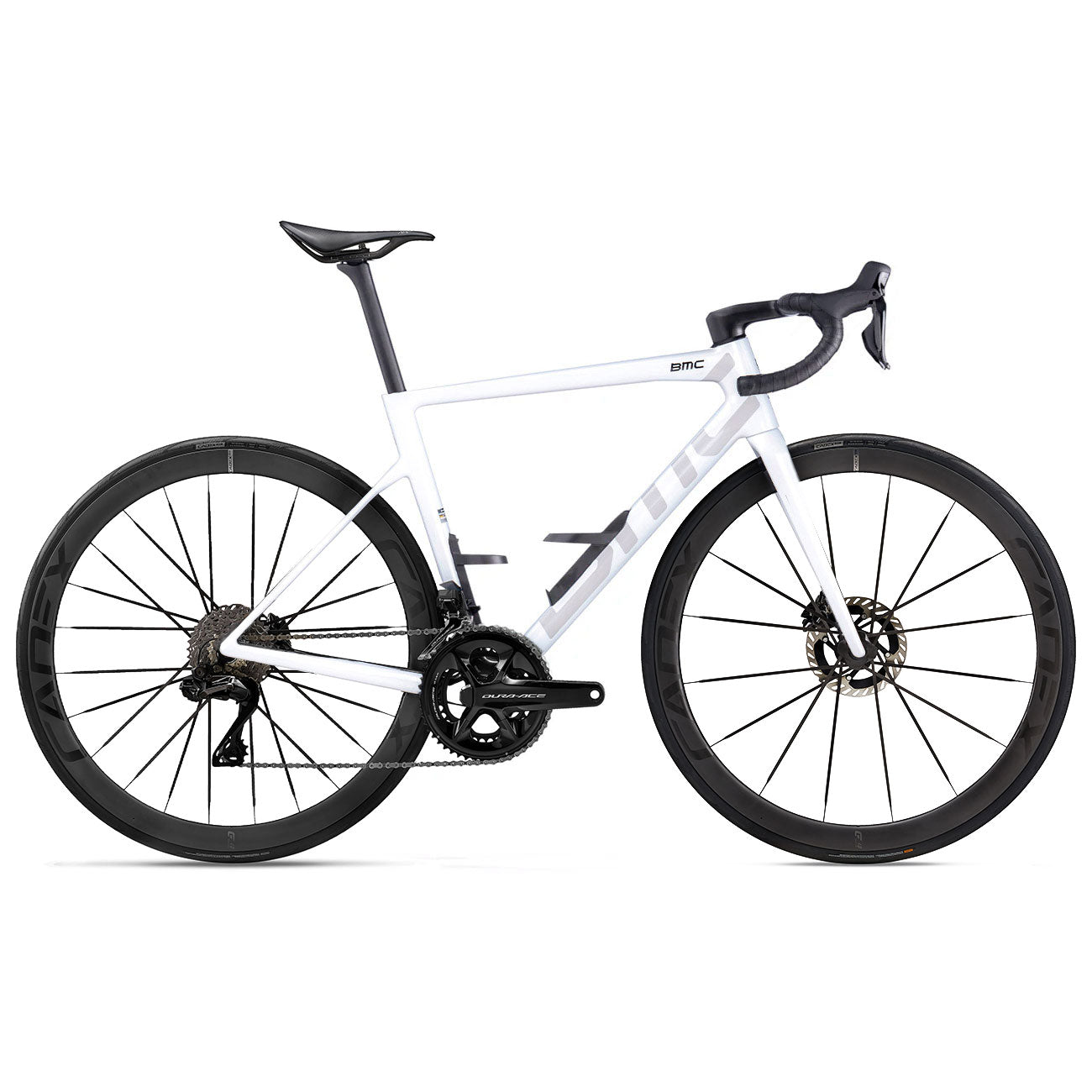 bici da corsa in carbonio bmc teammachine slr 01 metallic white silver dura ace di2 2026