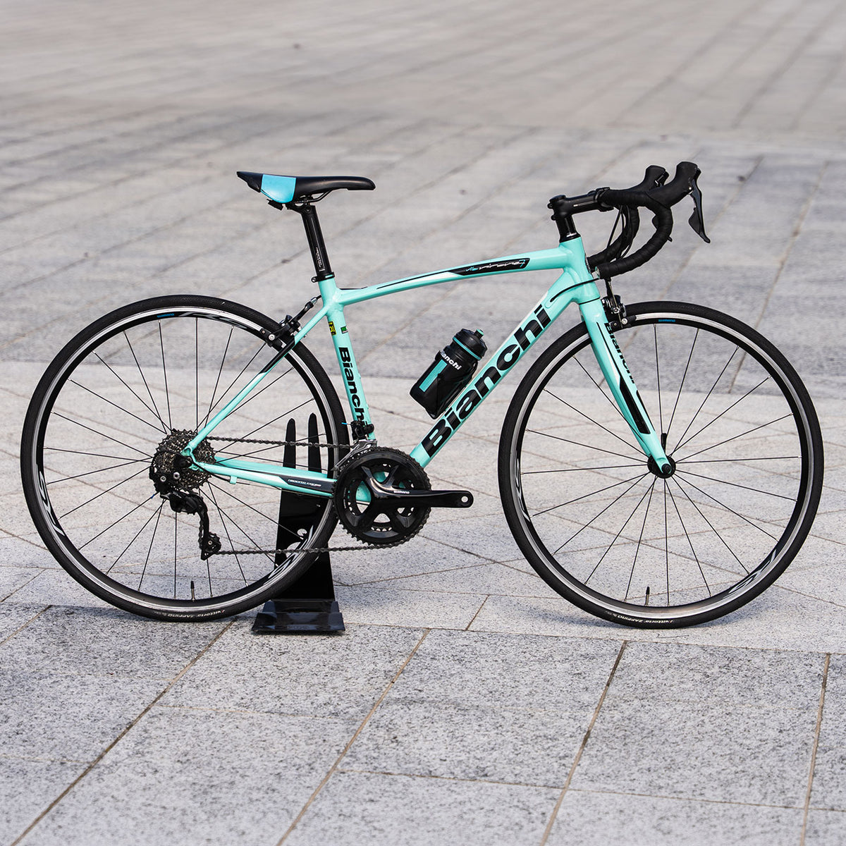 Bici Usata Bianchi Via Nirone 7 105 in alluminio foto laterale