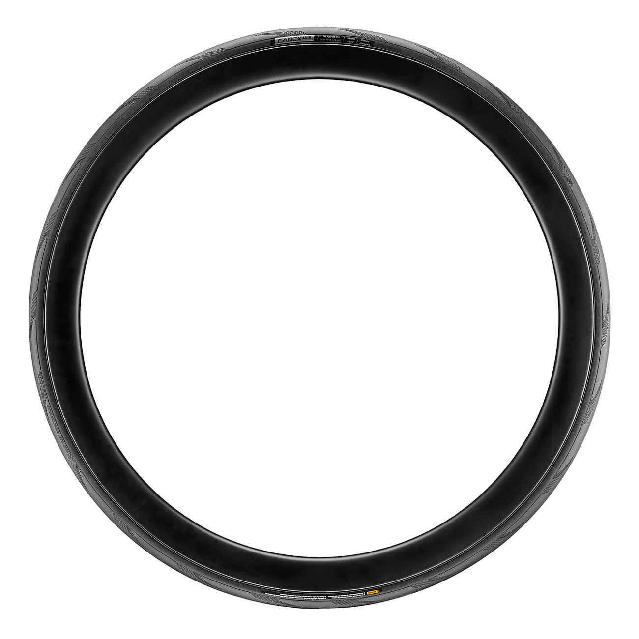 foto dettaglio carcassa laterale copertone da bicicletta tubeless cadex