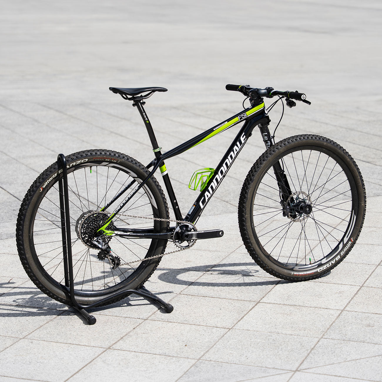 bicicletta in carbonio Cannondale f-si 29 team 2016 Usata foto laterale