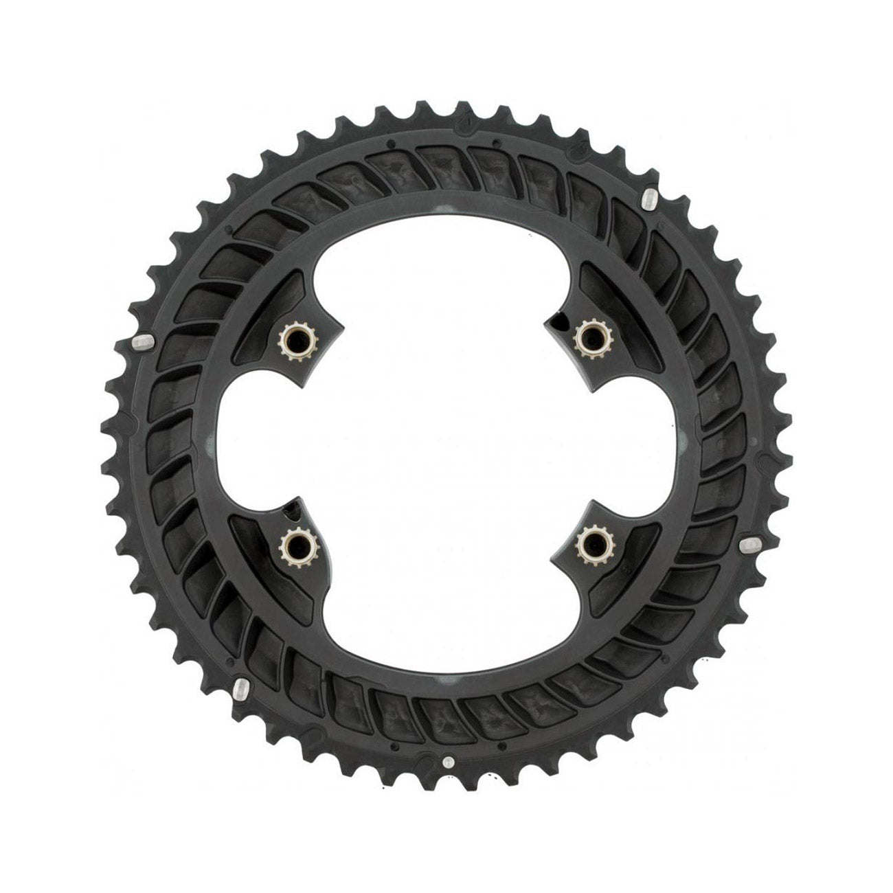 corona shimano 105 52 dettaglio posteriore corona