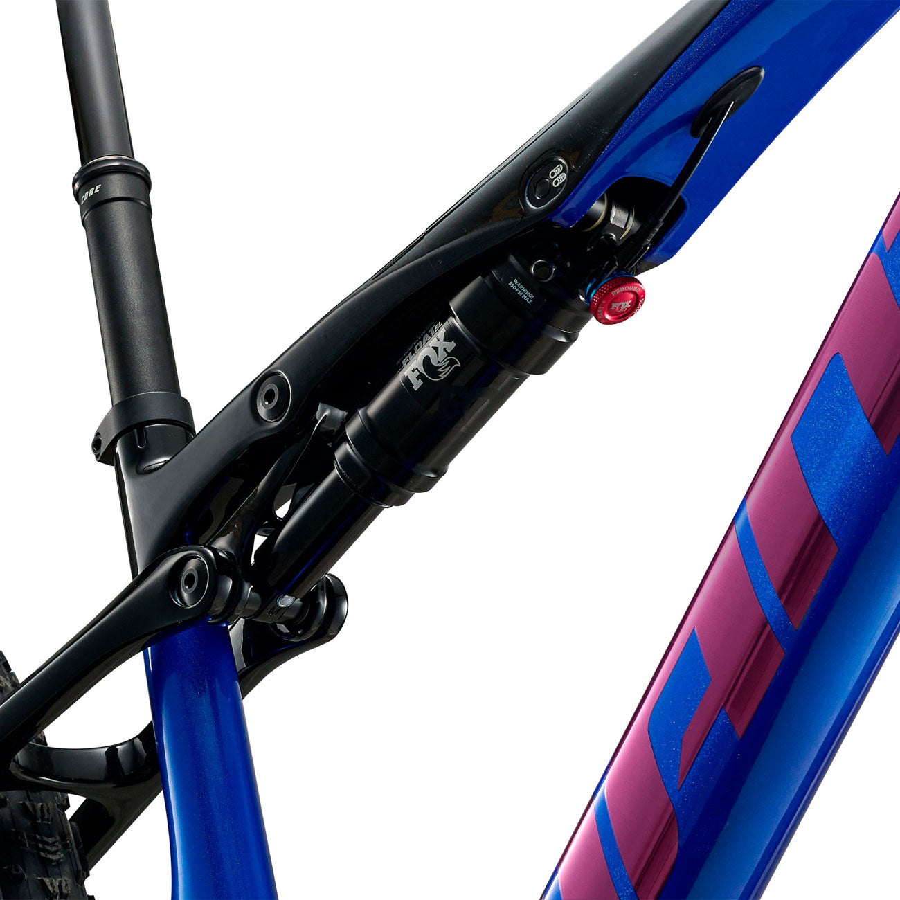 Bicicletta carbonio XC Giant Anthem Advanced SL 3 dettaglio Fox