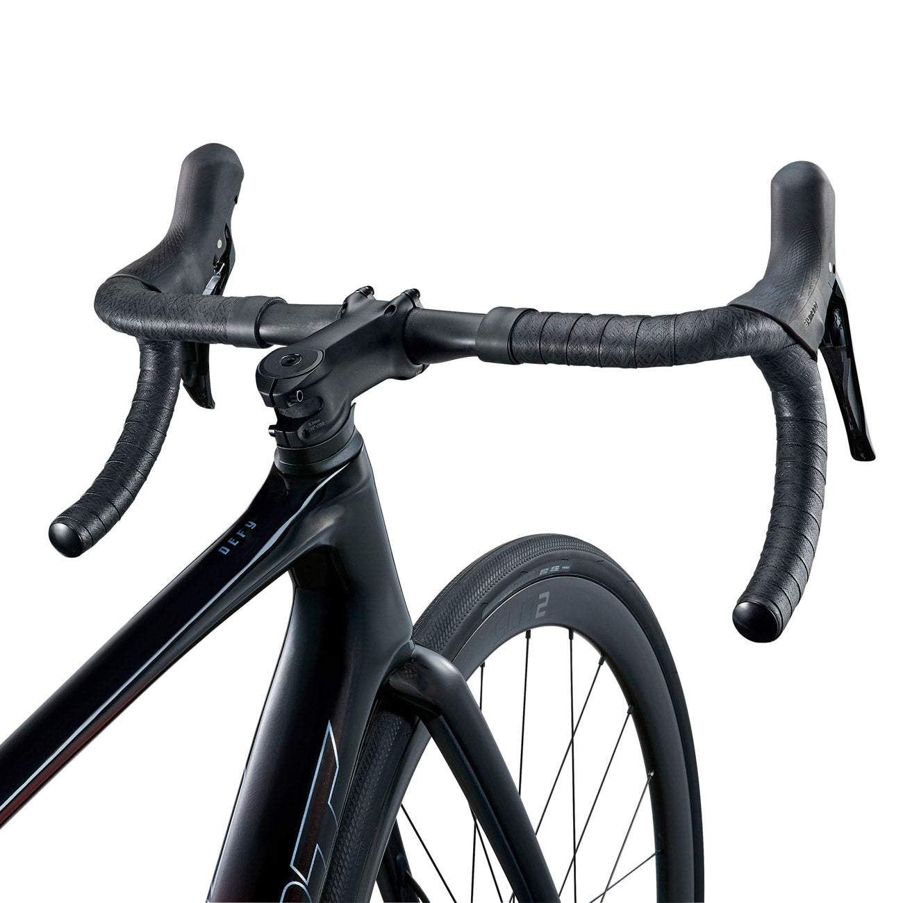 foto dettaglio bicicletta in carbonio da corsa