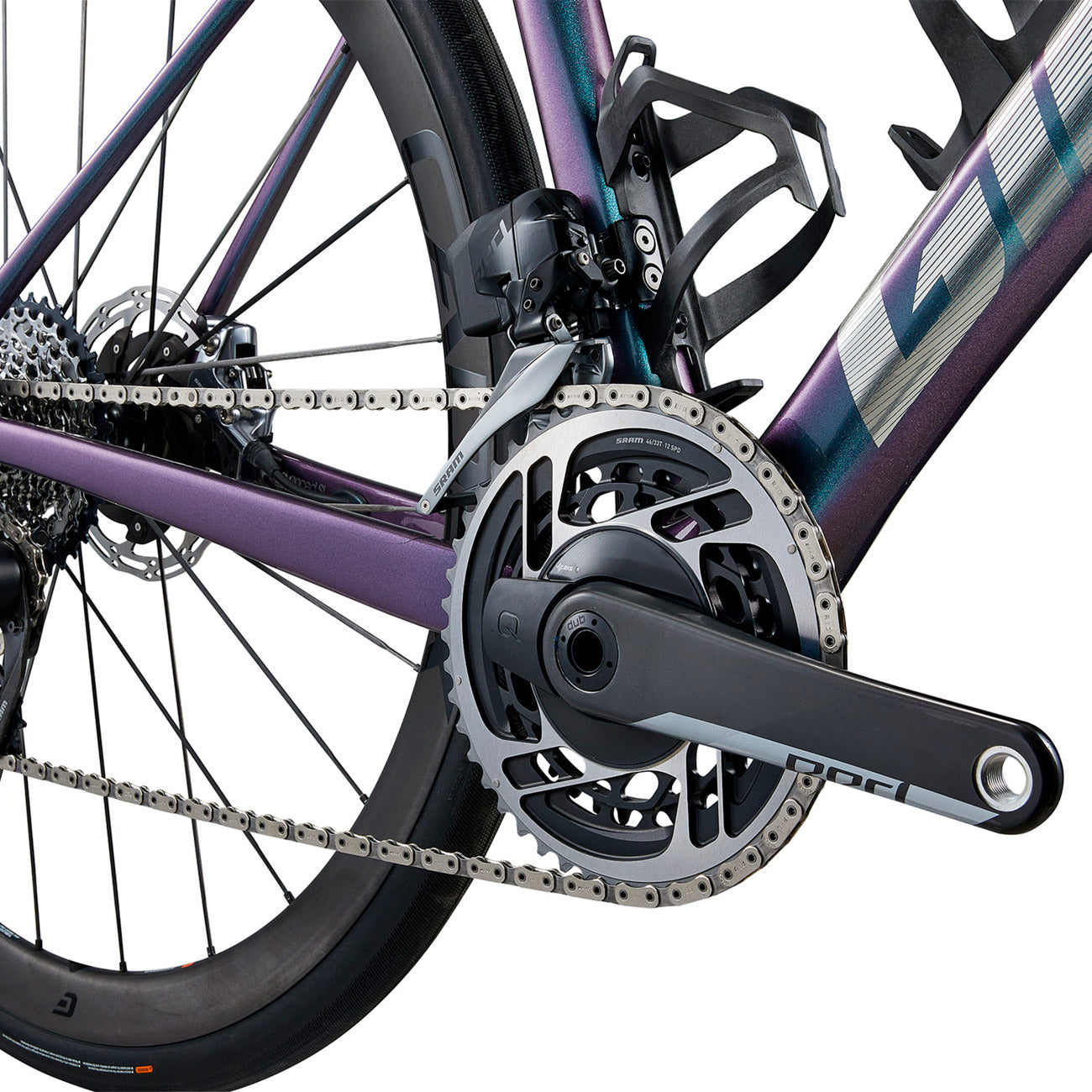 foto guarnitura sram red d1axs con powermeter quarq