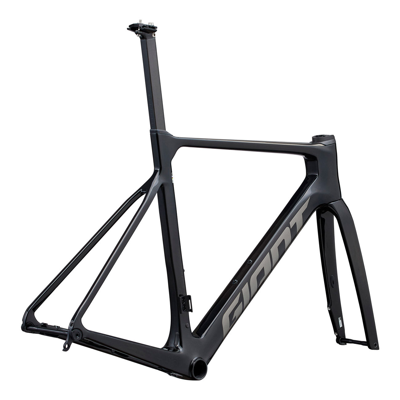 telaio 2025 in carbonio colorazione carbon chrome