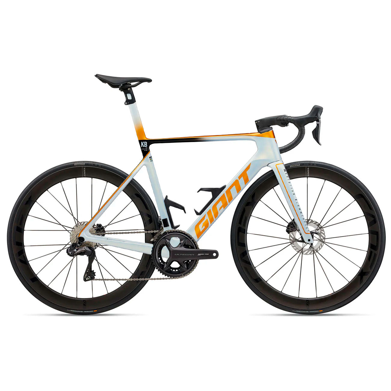 Bici da corsa in carbonio Giant Propel advanced sl 1 yellow gialla