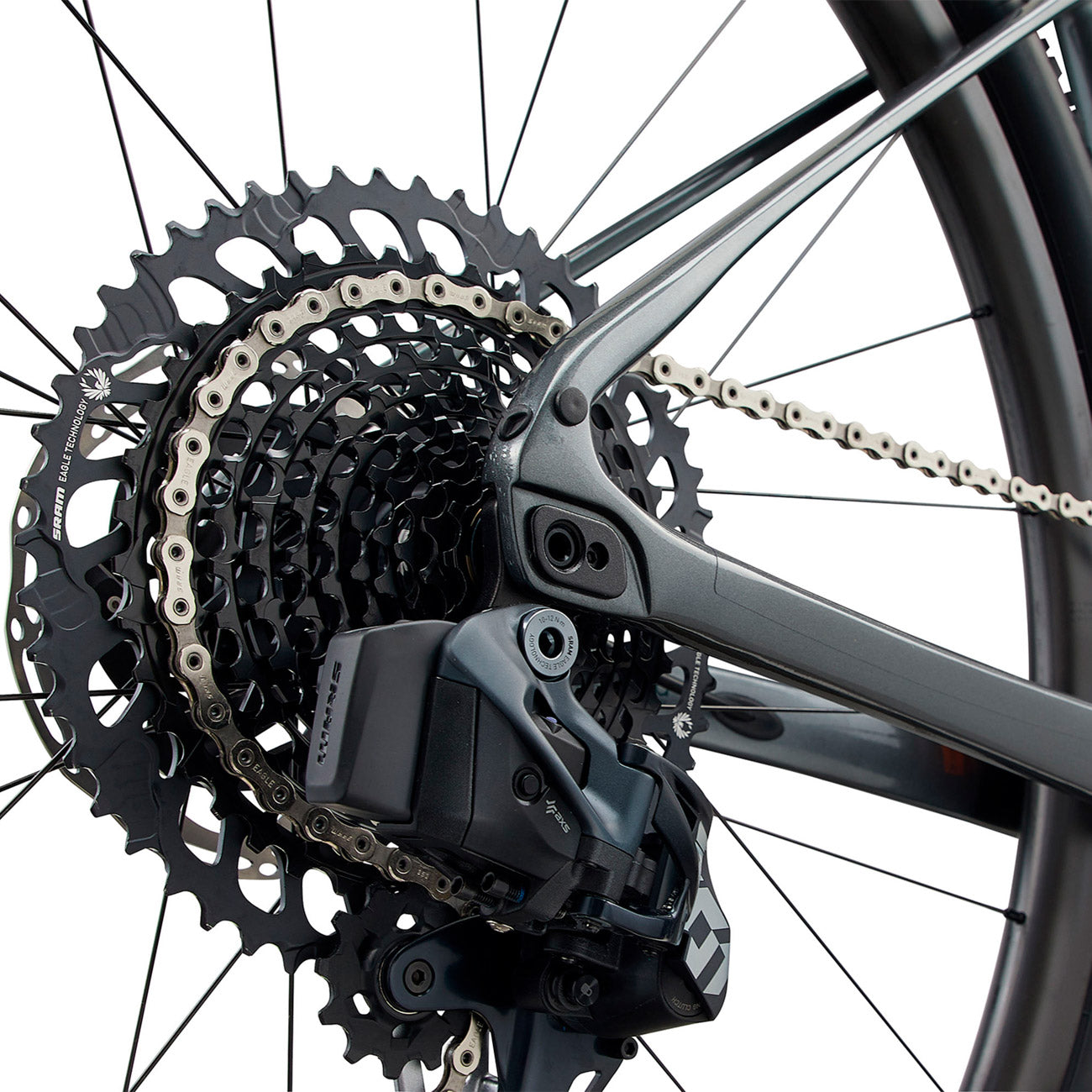 Giant dettaglio cassetta pignoni sram