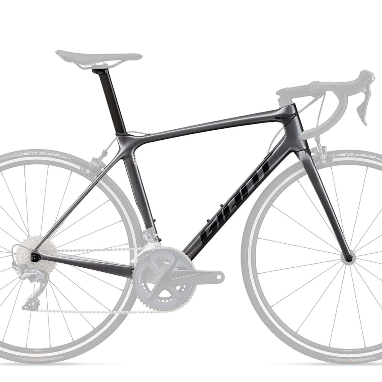 Giant TCR Advanced 1 KOM 2022 teal frameset carbonio