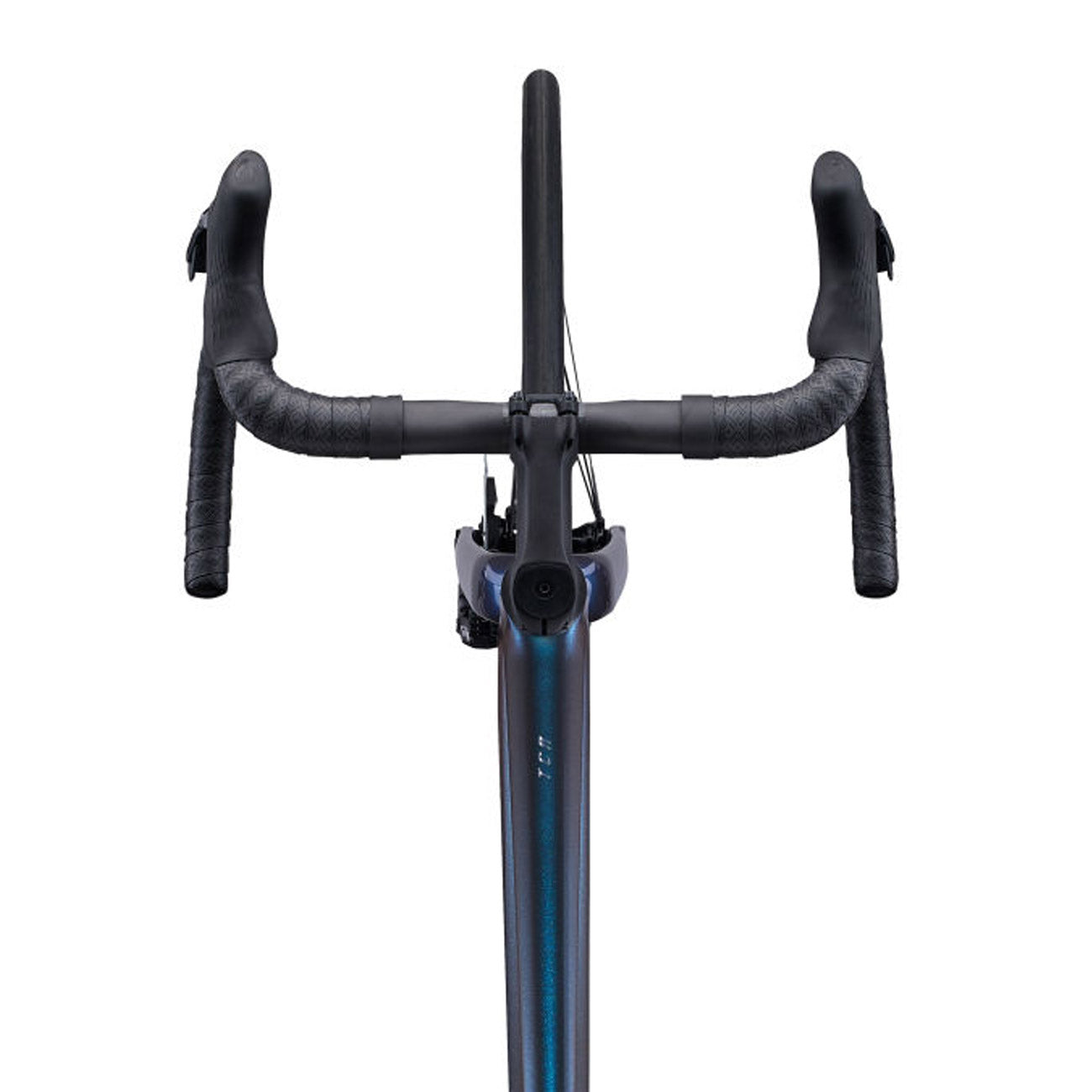 foto bicicletta giant tcr vista dall'alto