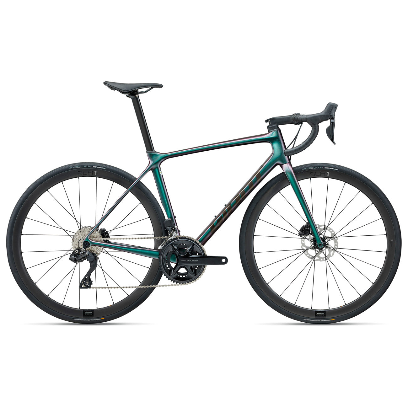 Bici da corsa in carbonio Giant TCR Advanced Pro Disc 1 Di2 2024