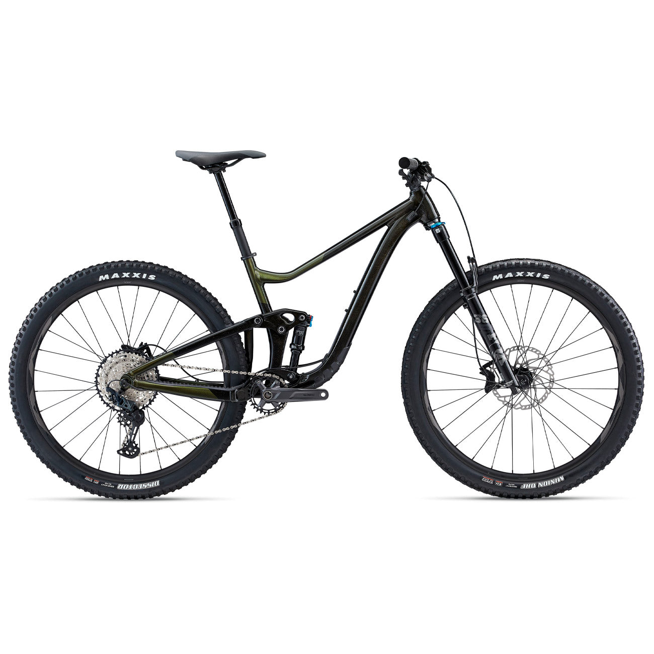 foto dettaglio bicicletta completa mtb giant trance x 29 1 2022