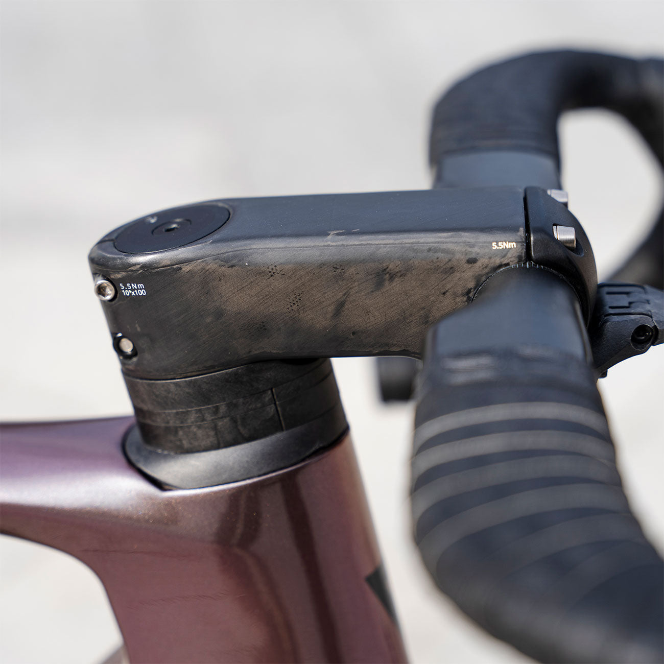 Foto dettaglio attacco manubrio carbonio Giant Propel Advanced 1 2023 usata