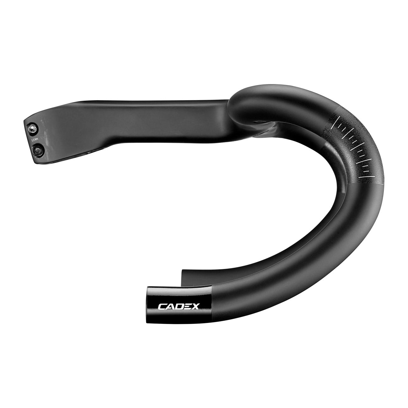 foto dettaglio manubrio integratovista laterale logo