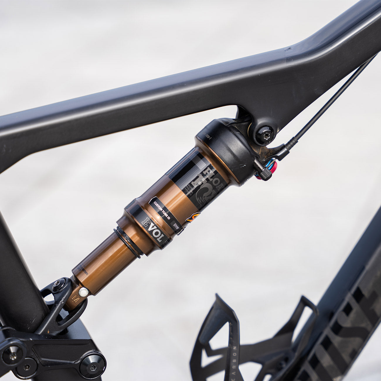 foto dettaglio fox bicicletta Mtb Rose Thrill Hill 4