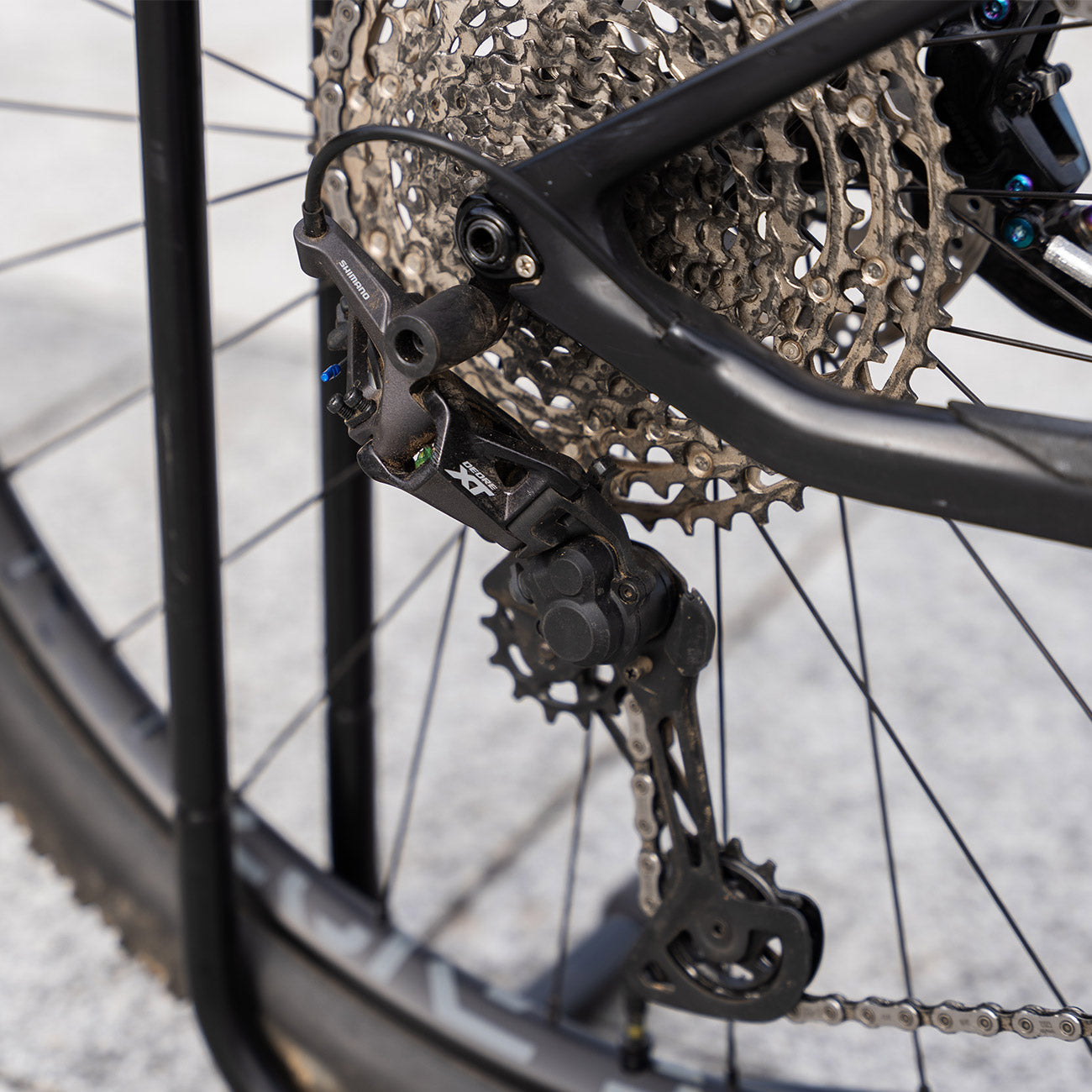 foto dettaglio Shimano deore xt bicicletta Mtb Rose Thrill Hill 4