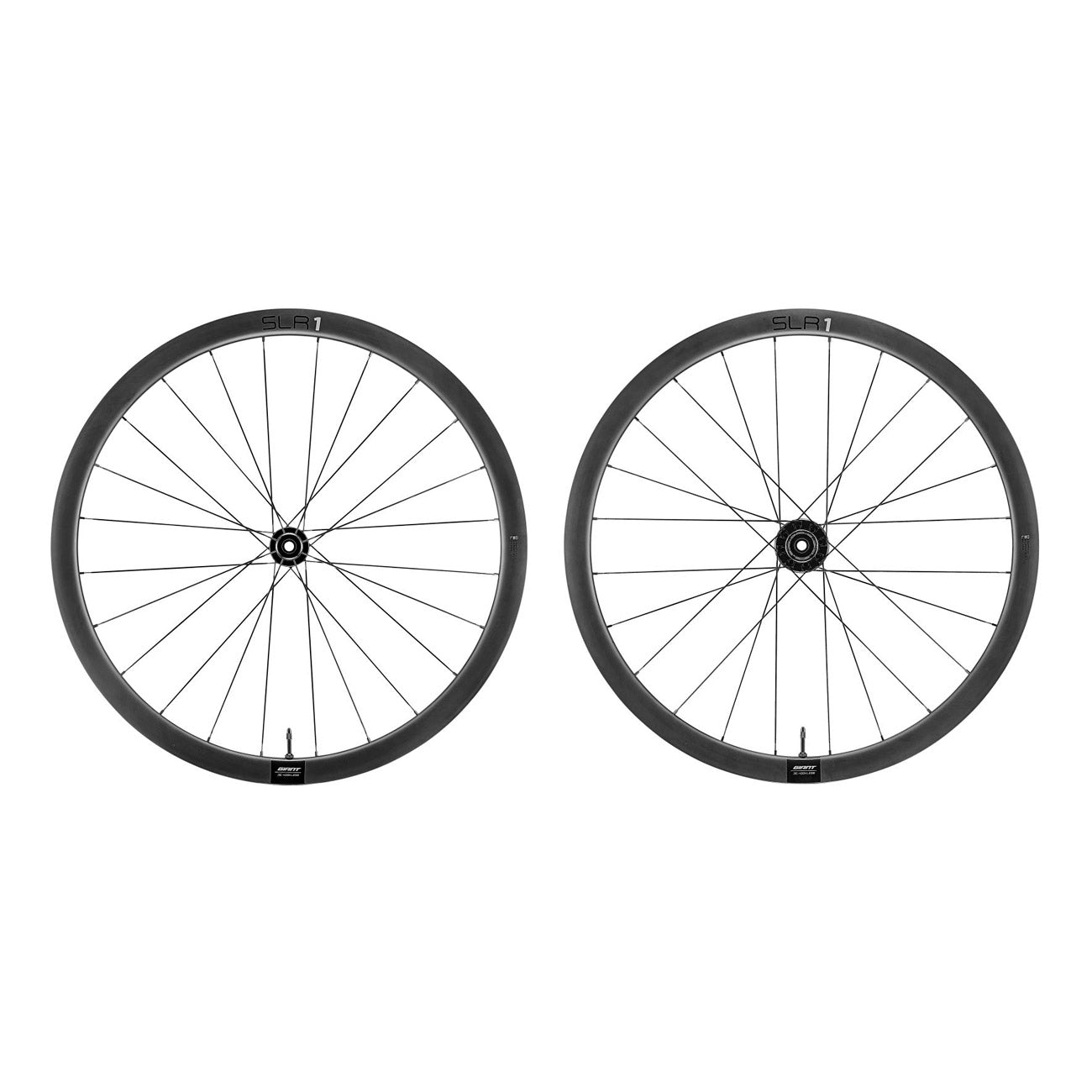 Coppia Ruote Giant SLR 1 Tubeless Carbon Disc 36