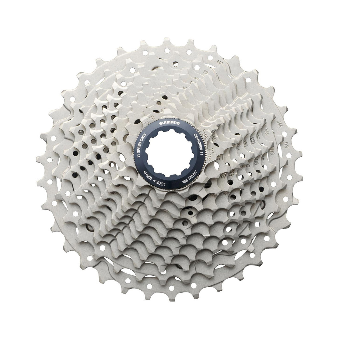 CASSETTA PIGNONI SHIMANO CS HG800 FOTO DETTAGLIO FRONTALE