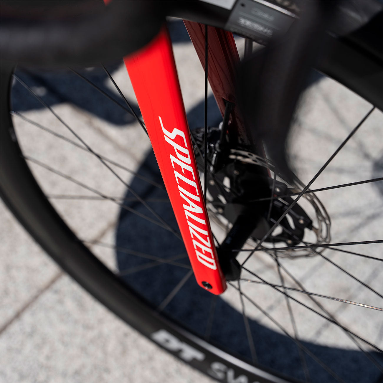 foto dettaglio laterale Specialized Tarmac S Works sl7