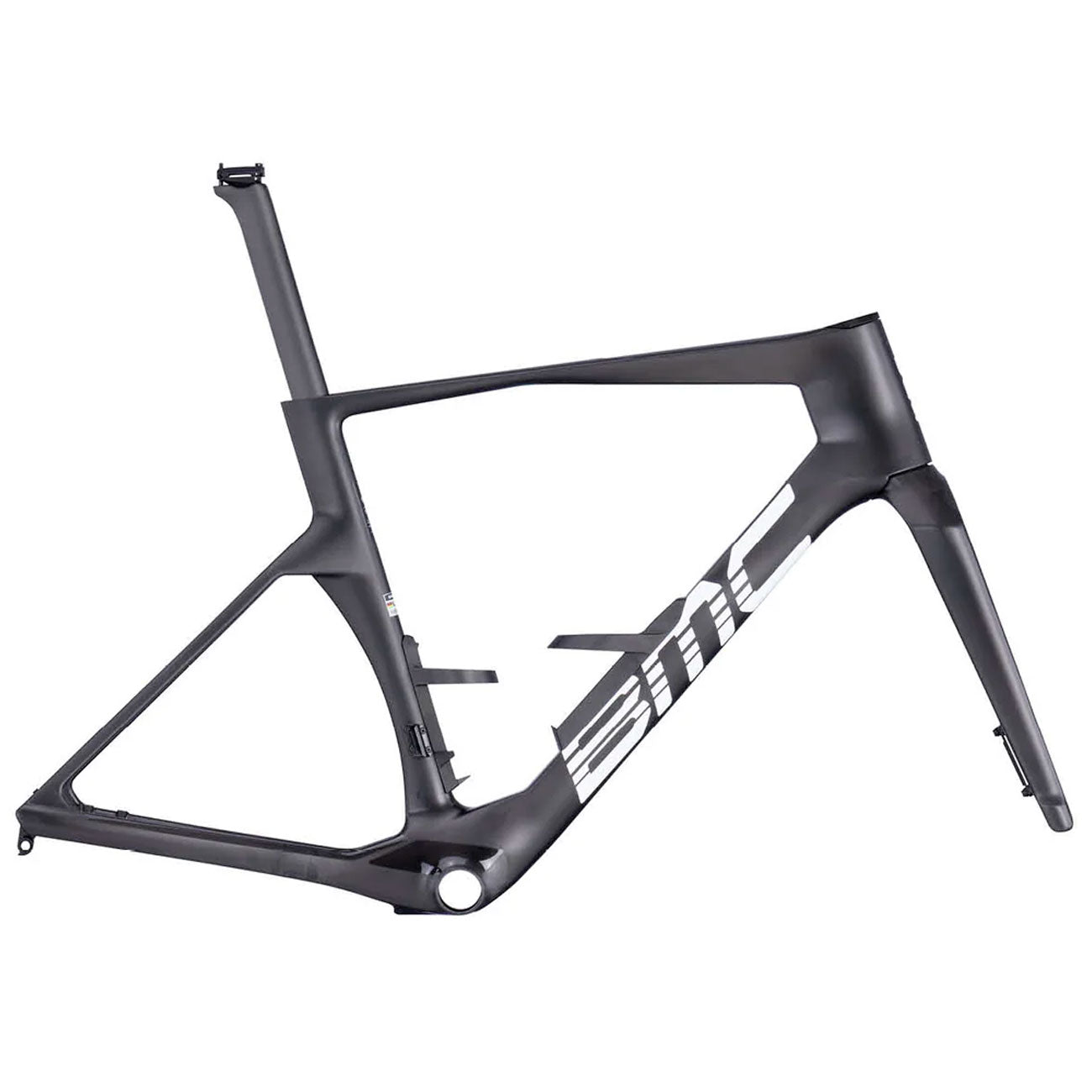 Foto laterale telaio BMC Teammachine R 01 Frameset VAR0 carbonio nero
