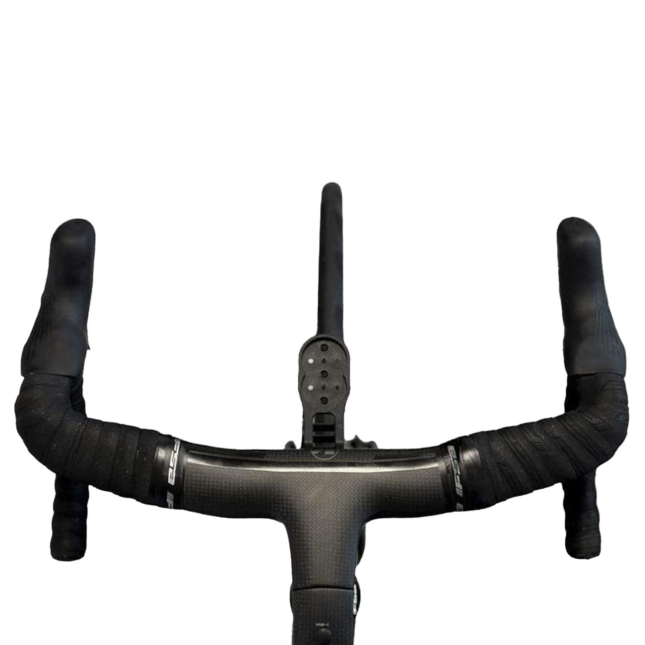 bici da corsa Whistle Vaero Carbon 105 Di2 + powermeter foto dettaglio manubrio dall'alto