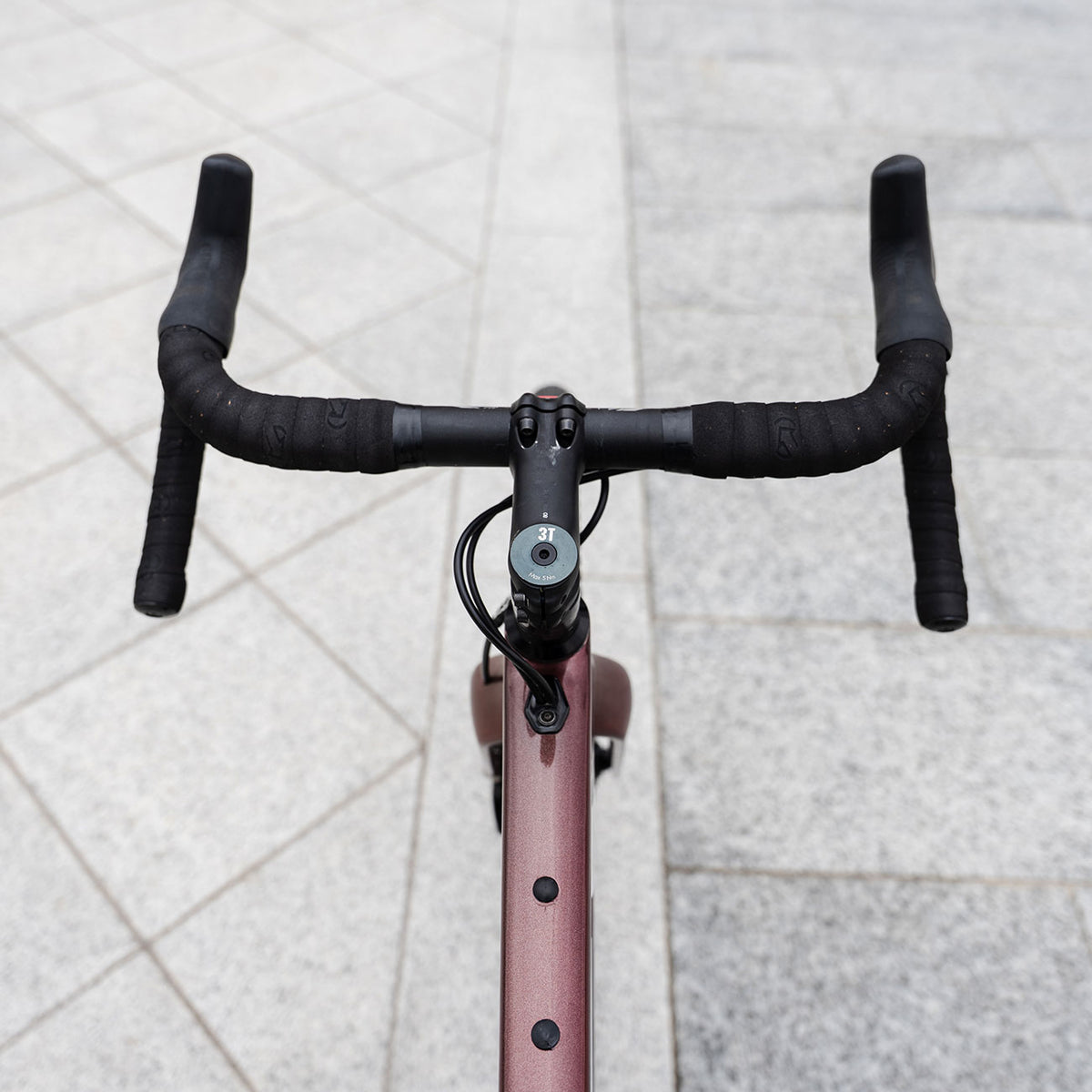 Bici Usata 3T Primo in carbonio taglia 50 dettaglio manubrio