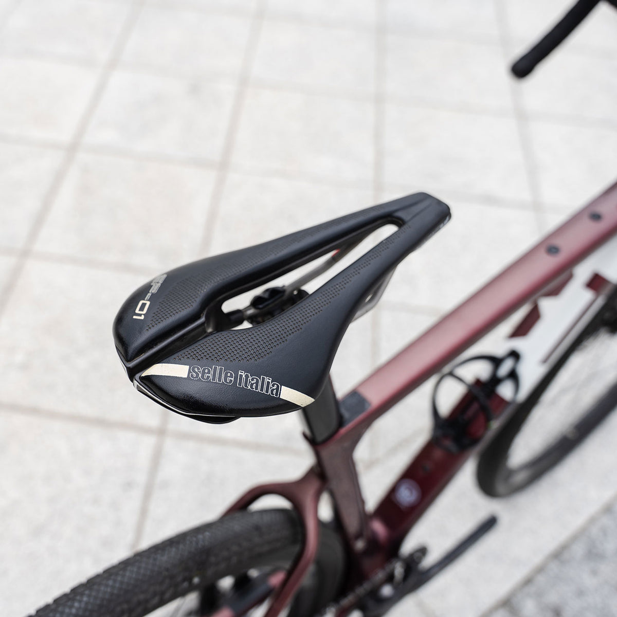 Bici Usata 3T Primo in carbonio taglia 50 dettaglio selle Italia