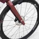 Bici Usata 3T Primo in carbonio taglia 50 dettaglio forcella alluminio