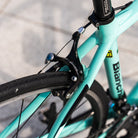 Bici Usata Bianchi Via Nirone 7 105 in alluminio foto dettaglio Shimano 