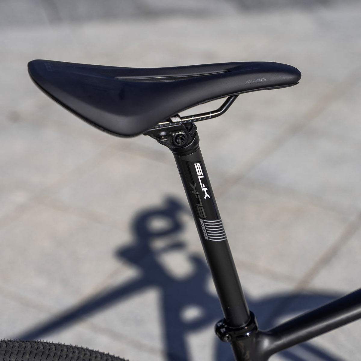Bici Usata Sunn Venture Air S2 in carbonio dettaglio sella 