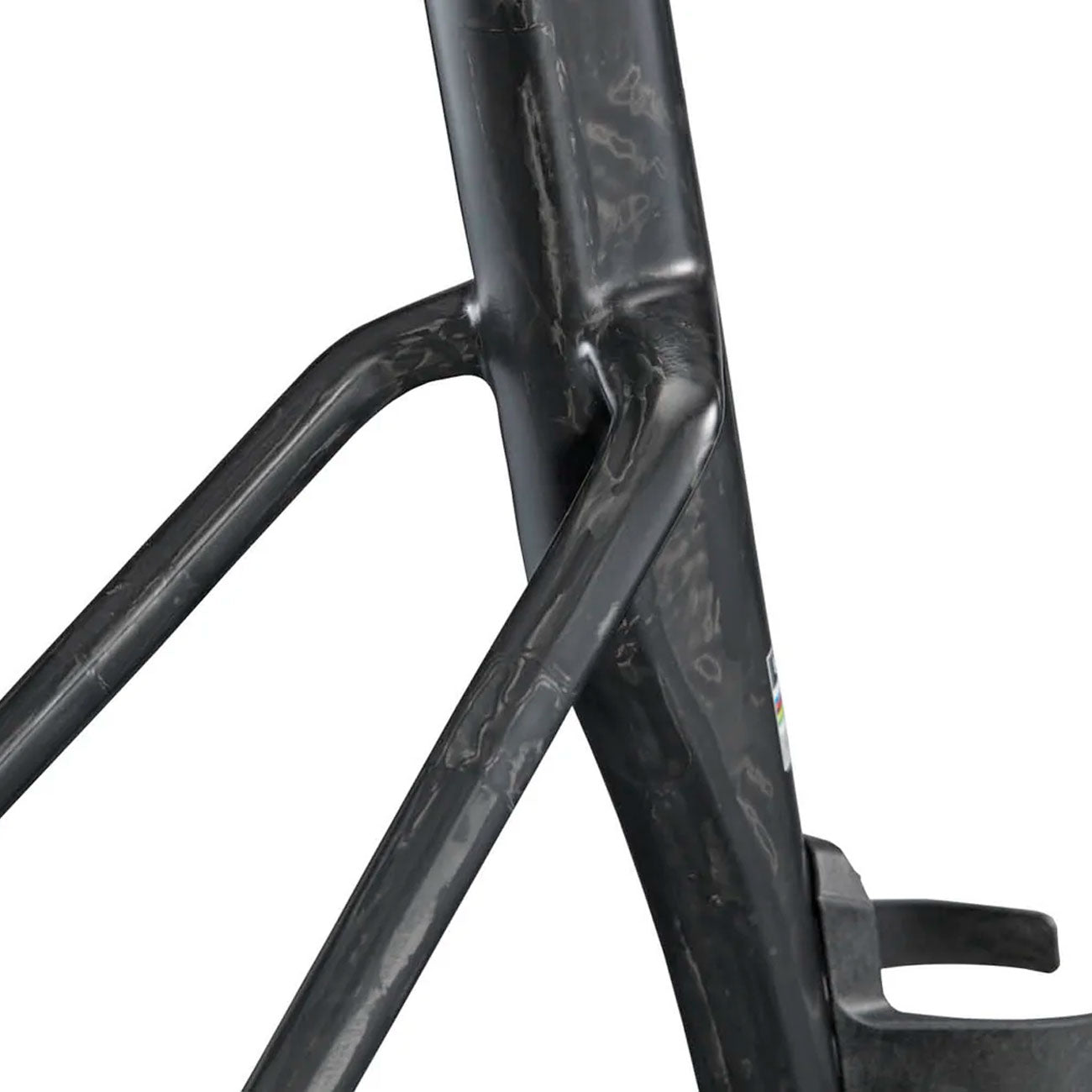 Telaio in carbonio gravel Bmc Kaius 01 Carbon foto dettaglio trama carbonio