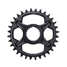 corona shimano deore xt dettaglio frontale dentatura