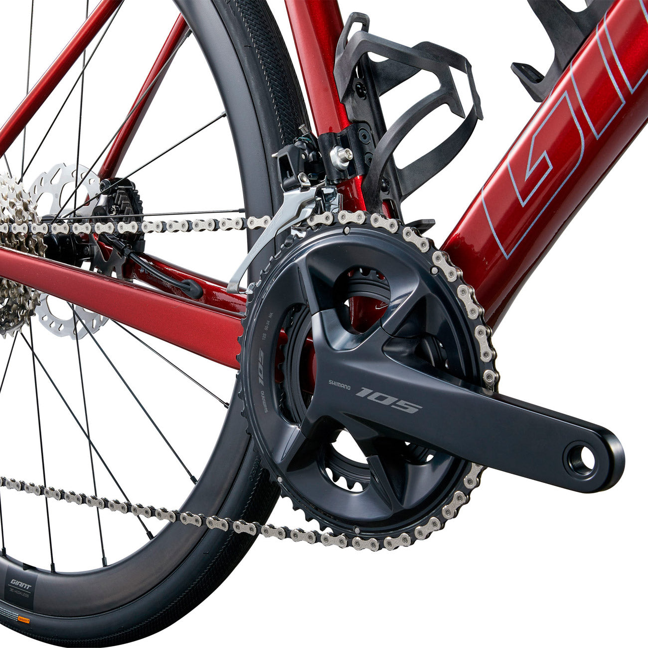 Defy Advanced Pro 2 foto dettaglio Shimano 105 + powermeter