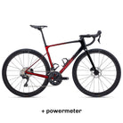 foto dettaglio bicicletta completa giant defy advanced pro 2 105 di2 + powermeter