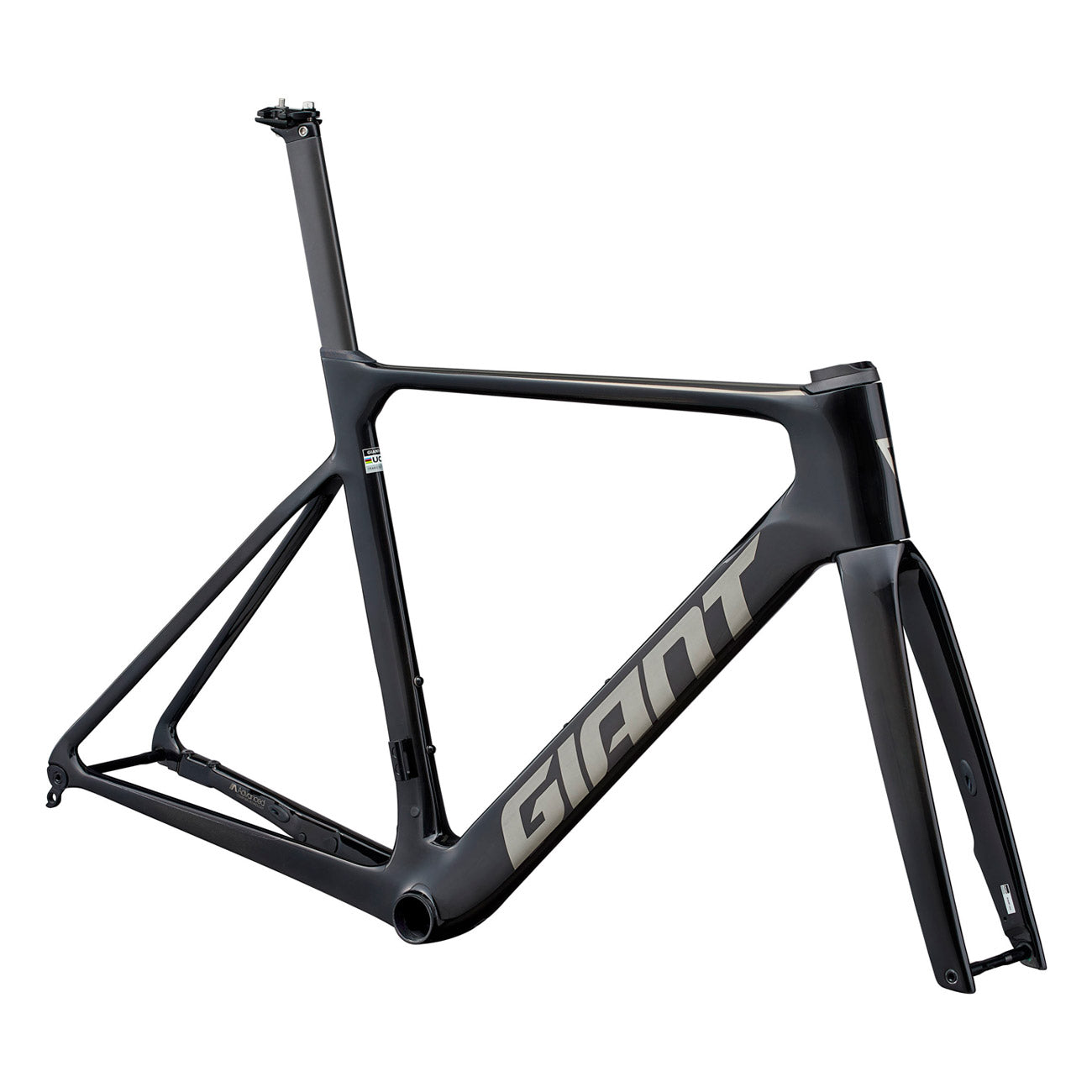 Giant Propel Advanced Pro telaio 2025 Carbon Chrome Nero