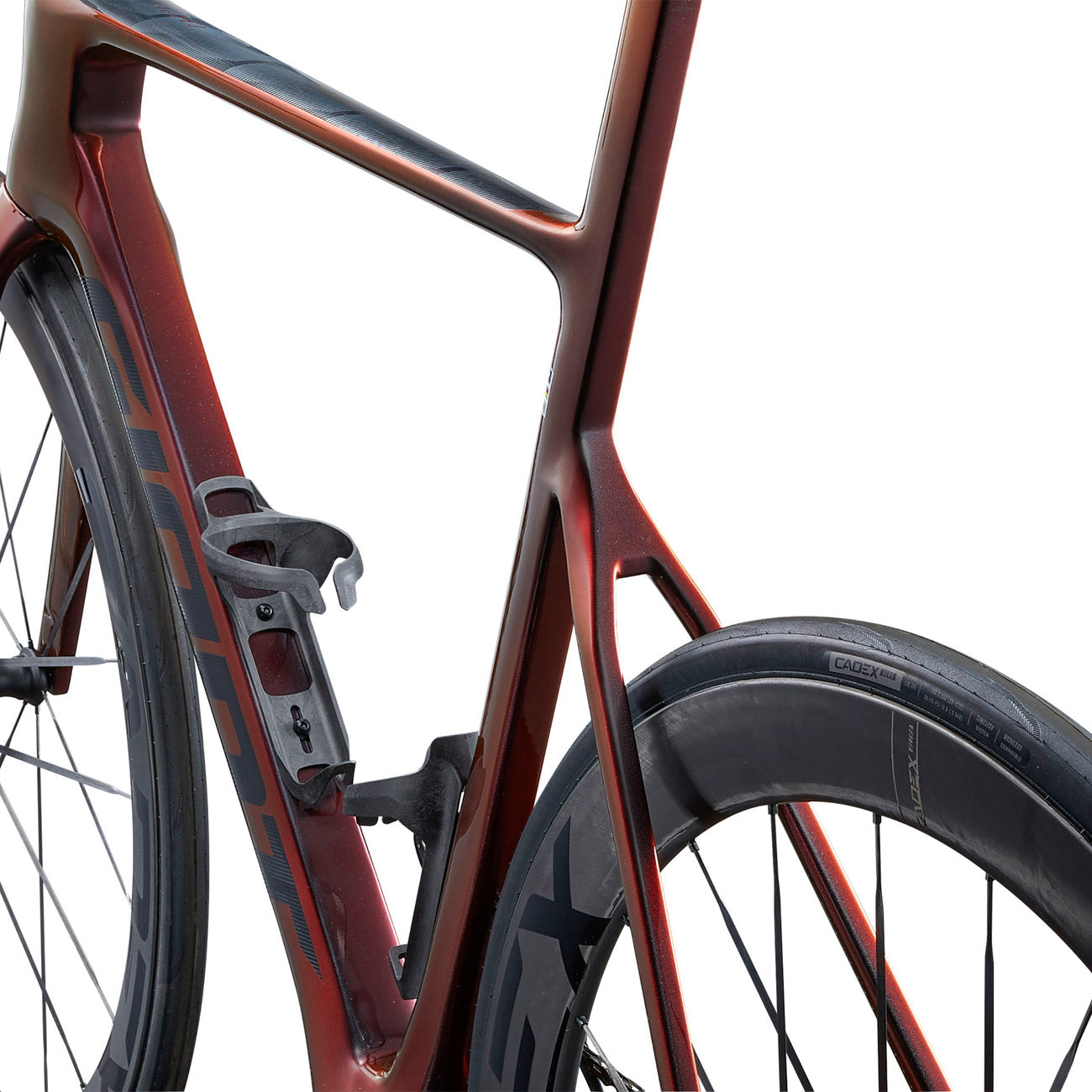 dettaglio posteriore bicicletta aero giant