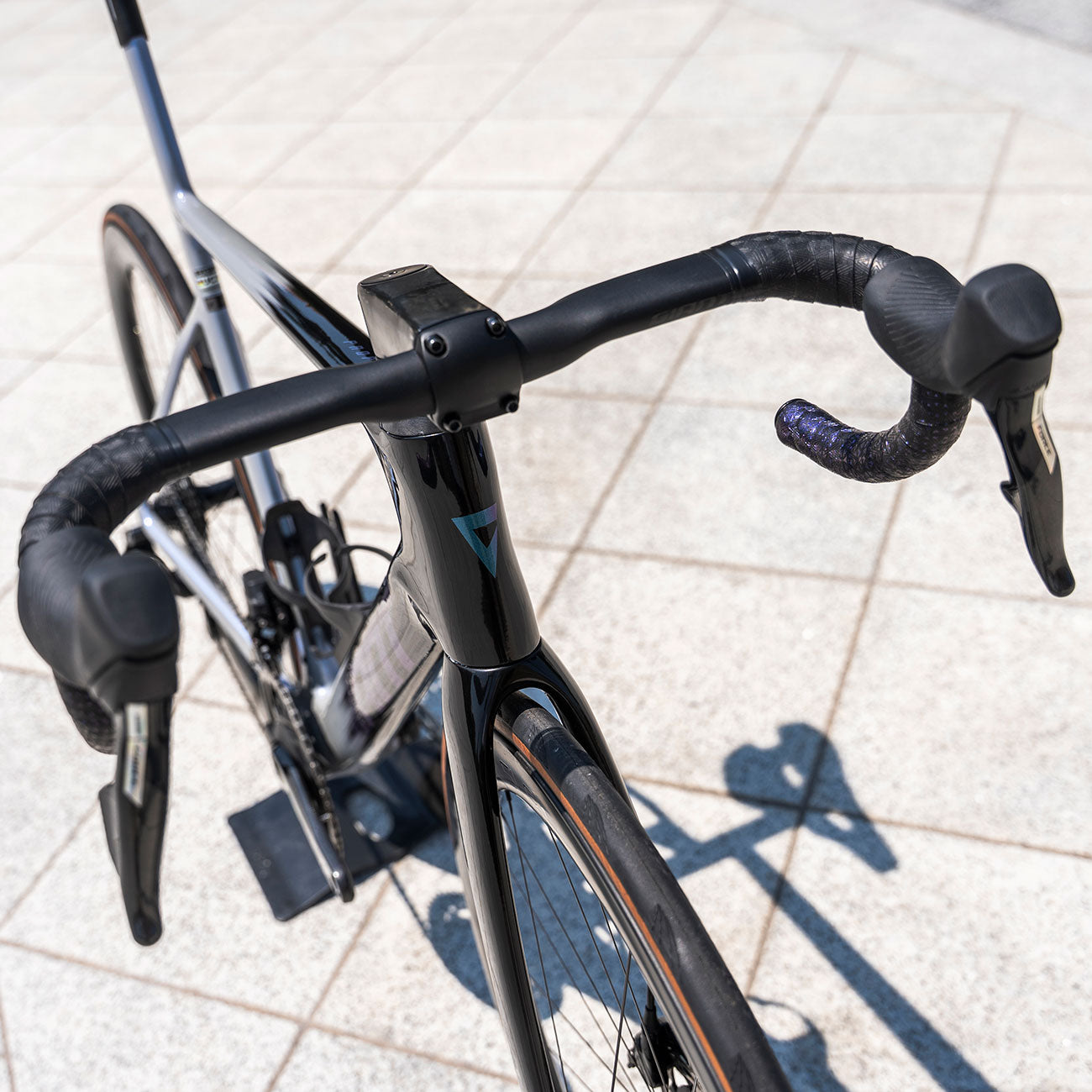 bicicletta carbonio Giant Propel Advanced SL 0 USATA taglia M dettaglio frontale 