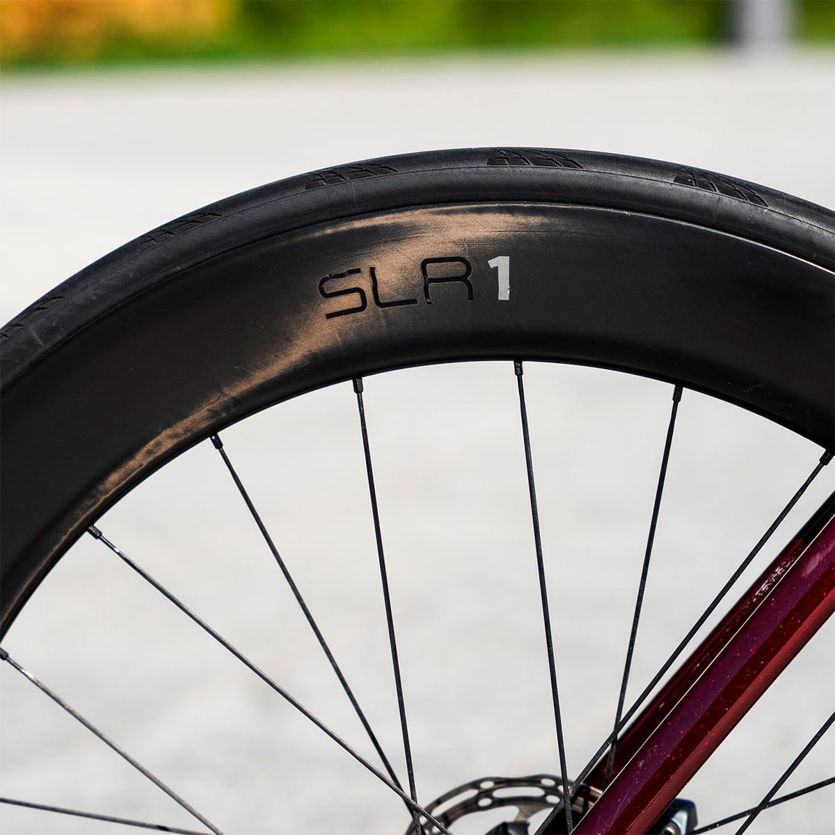 Bici Usata in carbonio Giant Propel Advanced SL 1 dettaglio cerchi ruote Slr 1