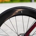 Bici Usata in carbonio Giant Propel Advanced SL 1 dettaglio cerchi ruote Slr 1