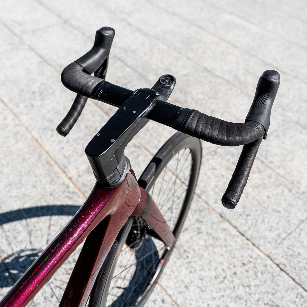 Bici Usata in carbonio Giant Propel Advanced SL 1 dettaglio manubrio