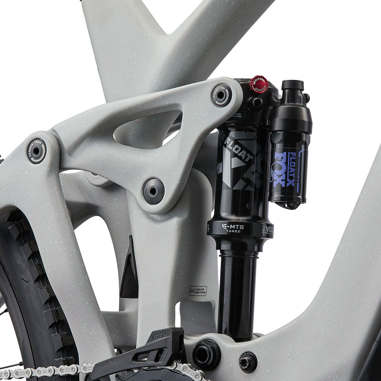 Foto dettaglio ammortizzatore bici fox float x Giant Reign Advanced E+ 2