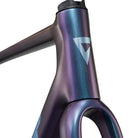 foto dettaglio telaio bici logo anteriore