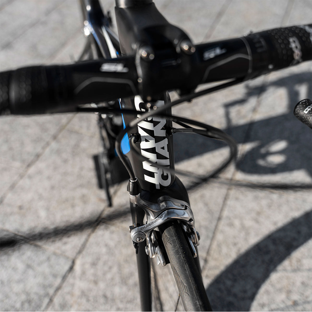 Foto dettaglio frontale Giant TCR advanced SL 2012