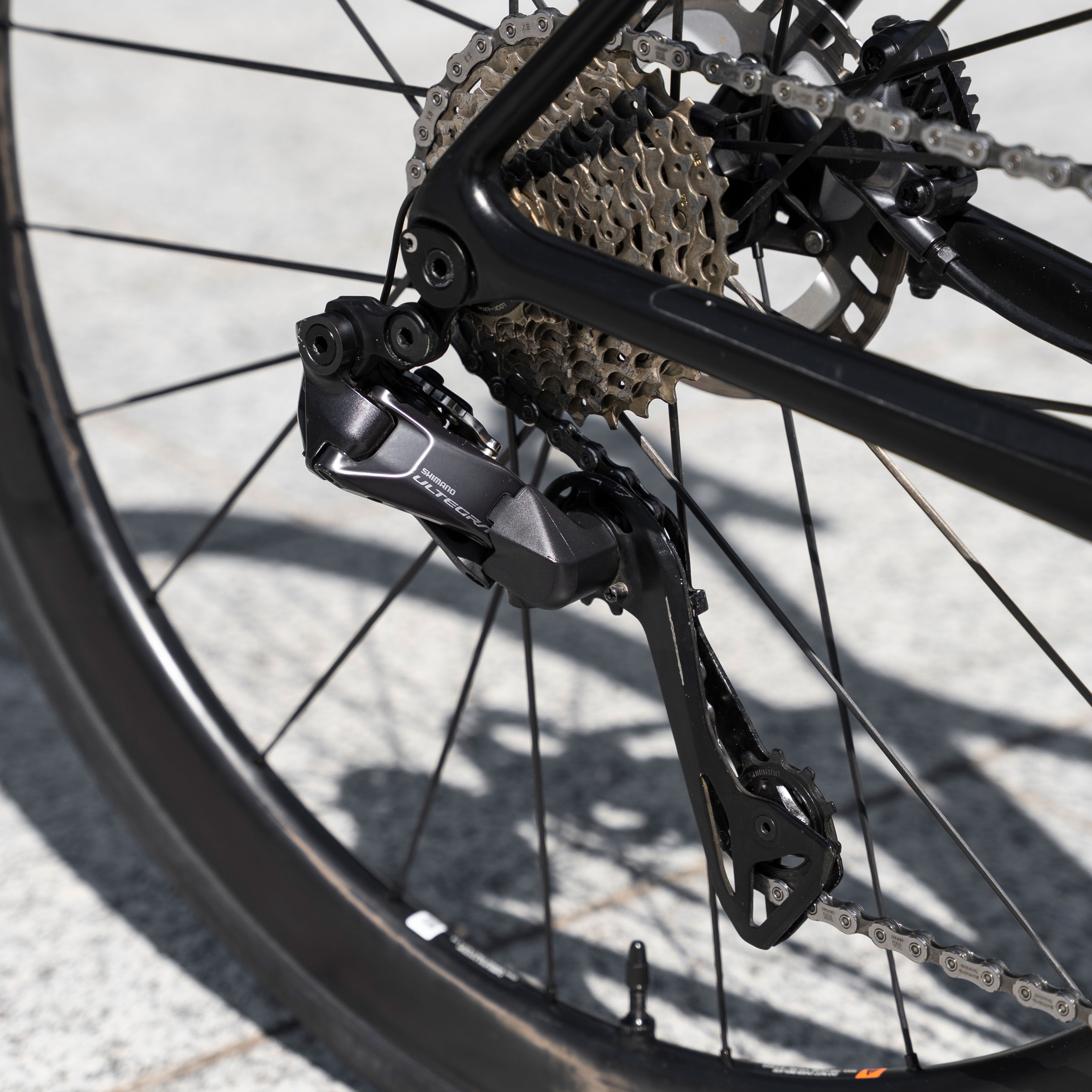 Giant TCR Advanced Pro 0 Di2 2022 Usato con ruote cadex 42mm dettaglio ultegra