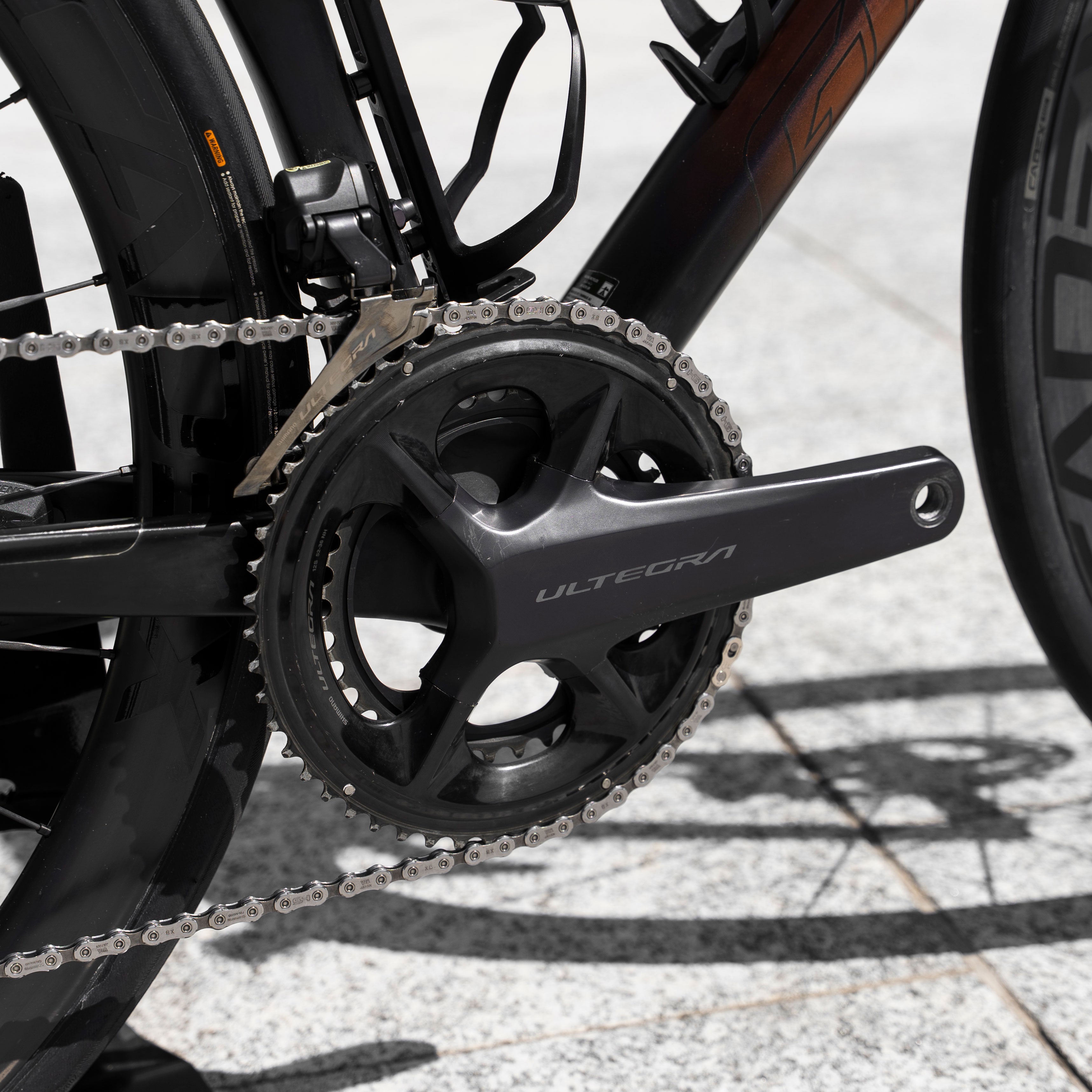Giant TCR Advanced Pro 0 Di2 2022 Usato con ruote cadex 42mm dettaglio ultegra