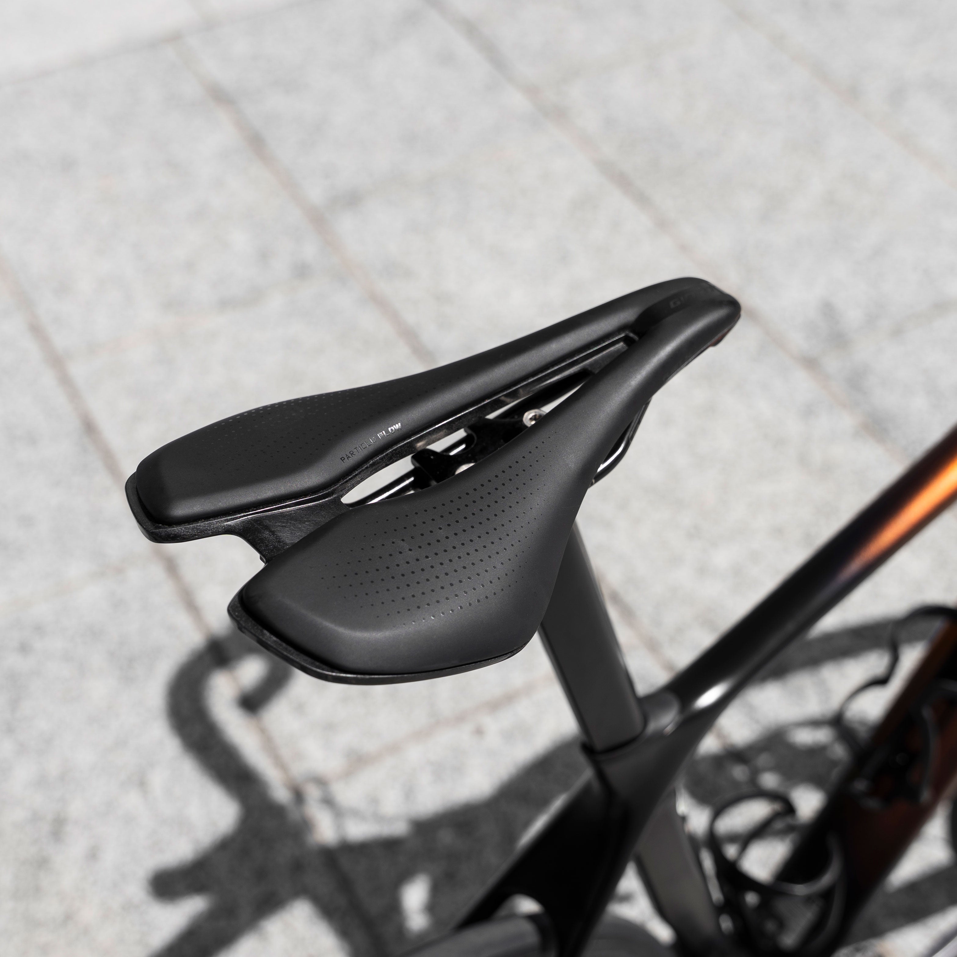Giant TCR Advanced Pro 0 Di2 2022 Usato con ruote cadex 42mm dettaglio sella
